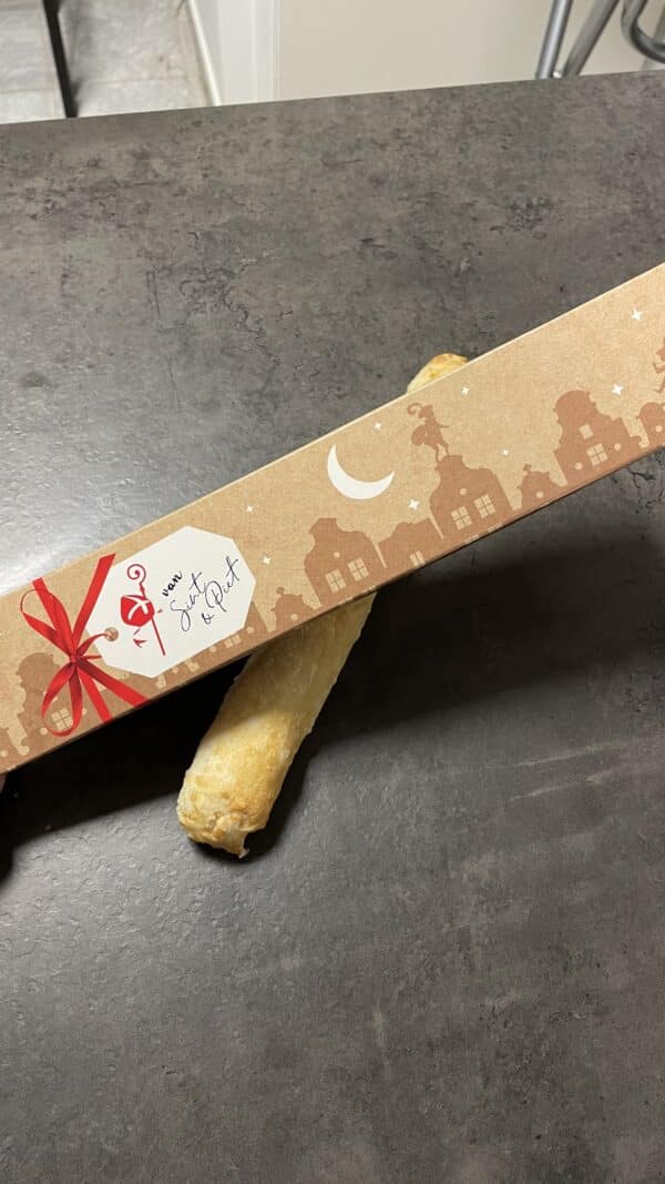 Sinterklaas amandelstaaf