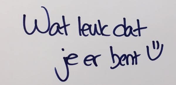 wat leuk zeg wat leuk zeg